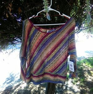 Multi Colored Knit Blouse